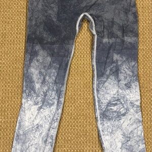 lululemon athletica Black and White Leggings